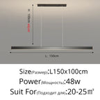 Modern LED Pendant Lights Dining Room Bar Counter Chandelier