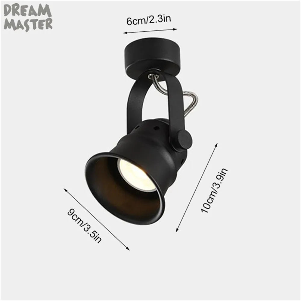 GU10 5W LED Ceiling Spotlight Track Light for Minimalist Spaces