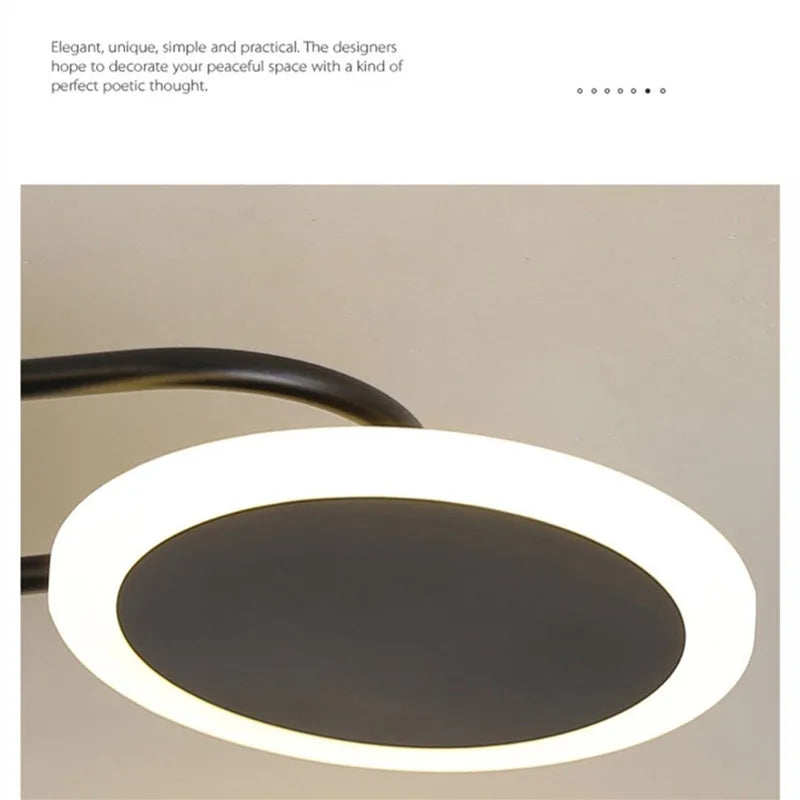 LED Dimmable Ceiling Chandeliers: Modern Style for Living, Dining, Bedroom, Kitchen Décor