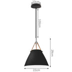 Retro Industrial Pendant Light Nordic Restaurant Hanging Lamp Vintage Fixture