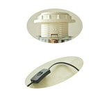 Square Wooden Lamp Base Holder with On/Off Switch for DIY Industrial Table Lamp Decor