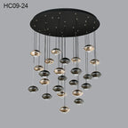 Loft Staircase Pendant Light: Aluminum Ball Droplight for Restaurant Bar Decor