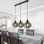 Industrial Pendant Lights - Modern Kitchen Island Lamp, Cafe Hanging Light