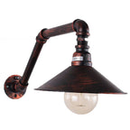 Water Pipe Wall Light Retro Iron Multi Lights E27 Vintage Industrial Loft