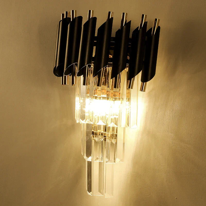 Crystal Luxury Wall Lamp for Living Room, Bedroom, and Aisle