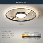 LED Chandelier: Modern Whole House Indoor Lighting for Bedroom, Living Hall, and Dining Room