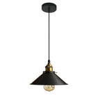 Iron Pendant Light Vintage Loft Bar Lighting Nordic Handing Lampshade
