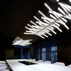 LED Chandelier: Modern Art Pendant Light for Living/Dining Room, Office, Bar