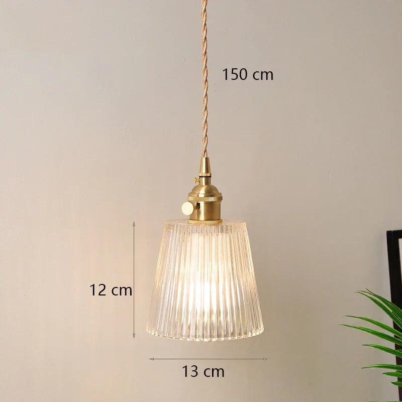 Scandinavian Glass Chandelier Lighting Modern Classic Decorative LED Pendant