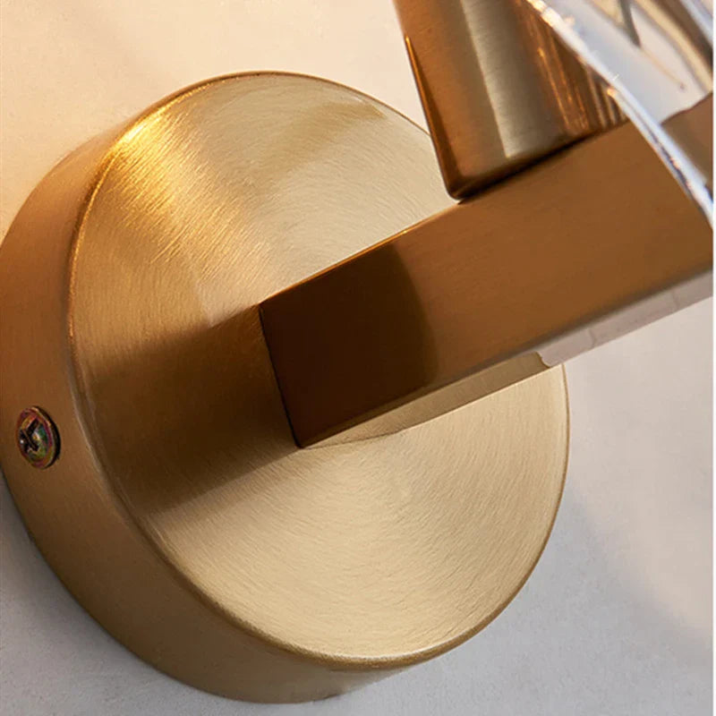 Nordic Shell LED Glass Wall Lamp for Bedroom, Living Room, Aisle - Elegant Lighting