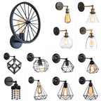 Retro Industrial Wall Sconce Light Fixture for Indoor Lighting