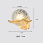 Japanese Moon Wood Wall Lamp - Minimalist Design - LED Sconce Lights