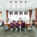 Industrial Vintage LED Pendant Light for Home Living Room Decor