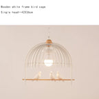 Nordic Bird Cage Chandelier for Indoor Dining Room Kitchen Decor