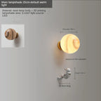 Astronaut Moon Wall Lamp: Creative 3D Printing Light for Kids' Bedroom.