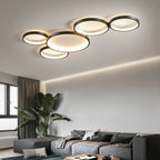 Nordic Remote Control LED Ceiling Lamp for Living Room, Study Room - Modern & Creative