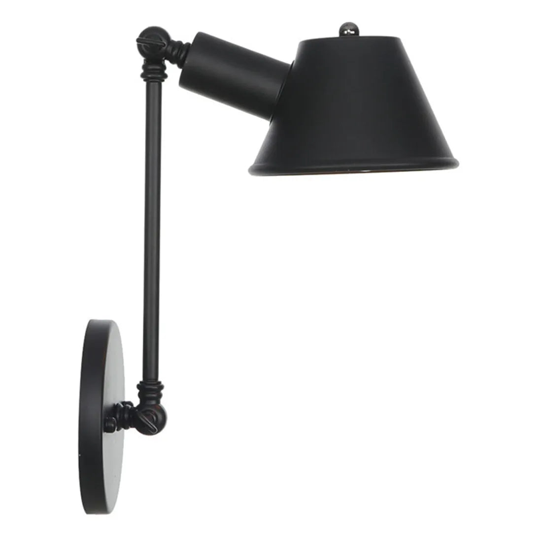 Rustic Warehouse Wire Wall Sconce Lamp: Industrial Retro Vintage Luminaire