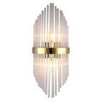 Glass Rod Crystal Wall Lamp: Modern Nordic Light Luxury for Bedroom, Living Room