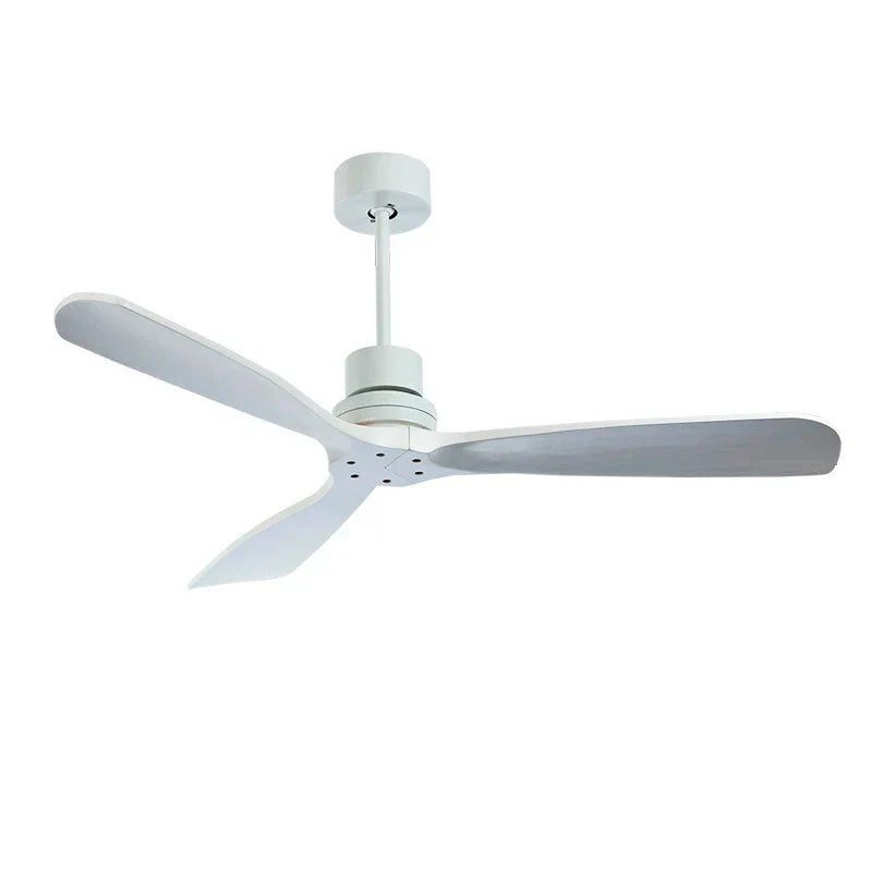 Wood Ceiling Fan with Remote Control | Bedroom 220V
