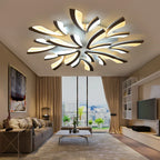 Modern LED Acrylic Ceiling Lights 3/5/9/12/15heads for Living Room Bedroom Home