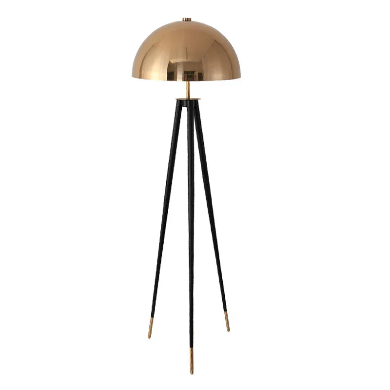 Tripod Mushroom Floor Lamp Vintage Design for Living Room Bedroom Home