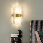 Luxury Crystal Wall Lamp for Modern Living Room and Bedroom LED Lighting