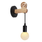 Industrial Pulley Wall Light - Retro Loft Sconce Fixture for Home, Cafe, Bar