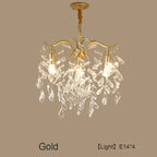 Crystal LED Chandelier: Luxury Indoor Lighting for Home, Kitchen, Living Room