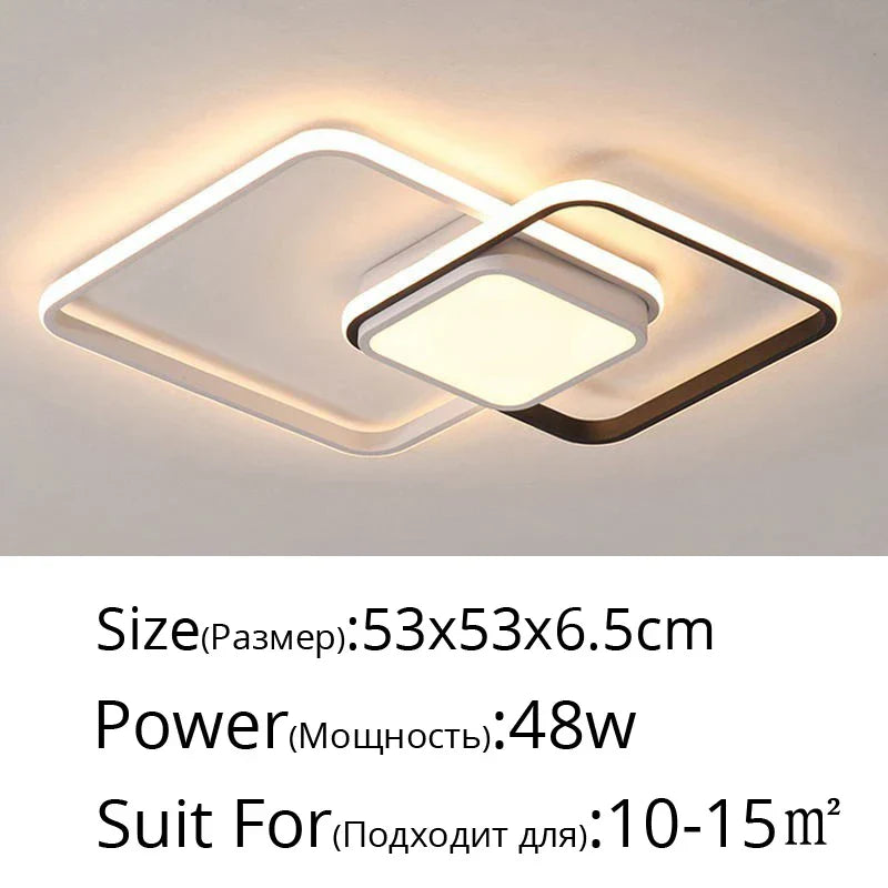 Modern LED Chandelier for Dining Living Kitchen Hall Indoor Lighting