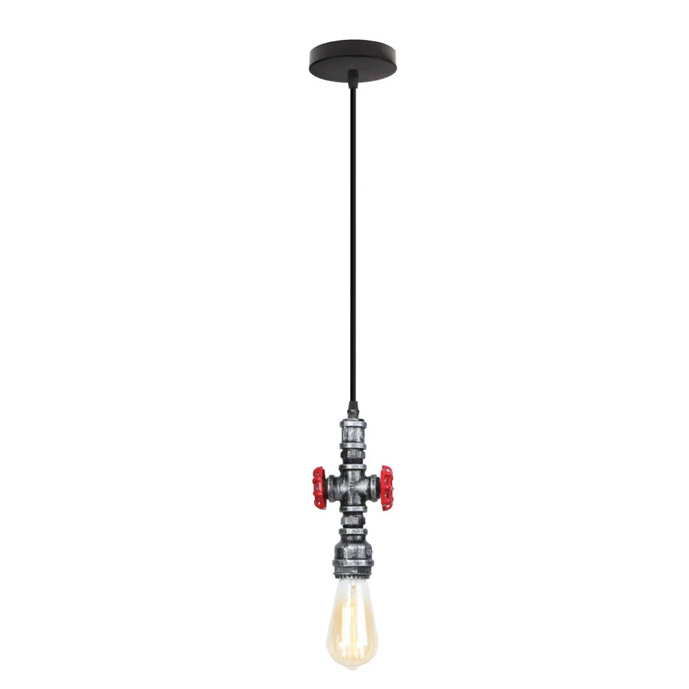 Industrial Retro Loft Pendant Light Water Pipe Ceiling Lamp