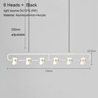 LED Chandelier Pendant Lamp for Modern Dining Room, Cafe & Bar