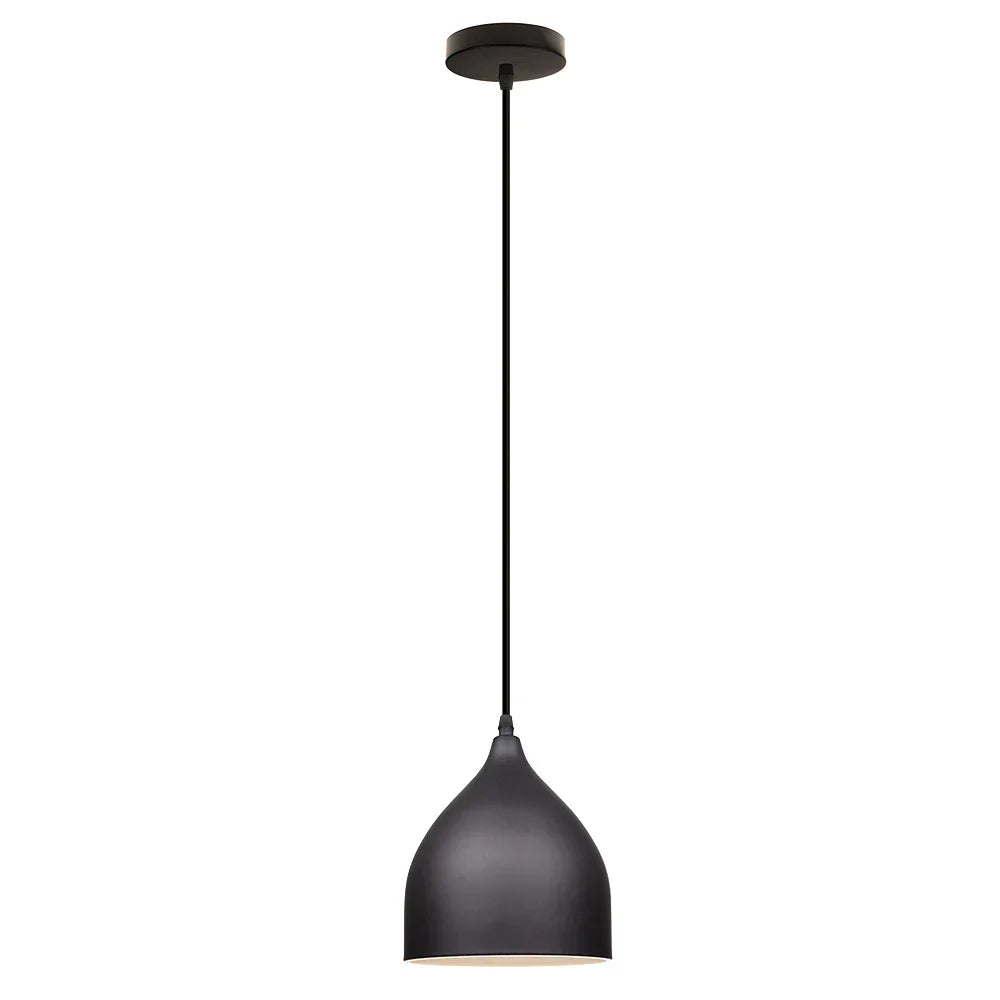 Vintage Modern Wood Pendant Lamp | Nordic Industrial LED Hanging Light
