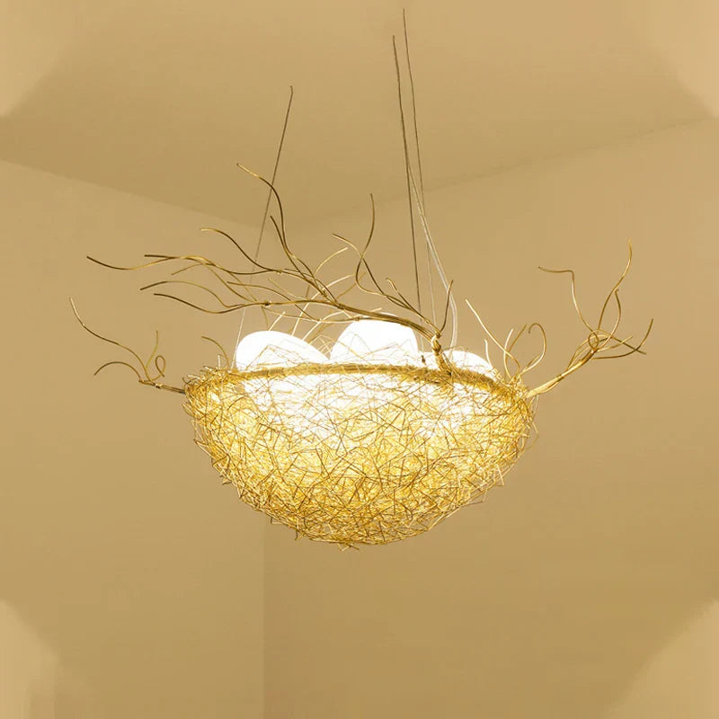 Bird's Nest LED Pendant Light for Dining Room, Cafe, Bar, Restaurant Decor