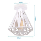 Nordic Industrial LED Ceiling Lights for Home Bedroom Living Room Kitchen