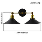 Vintage E27 Wall Lamp for Home Decor & Bar, LED Loft Lighting