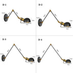 Vintage Loft Adjustable Wall Lamp Black Swing Arm Sconce Wall Lights