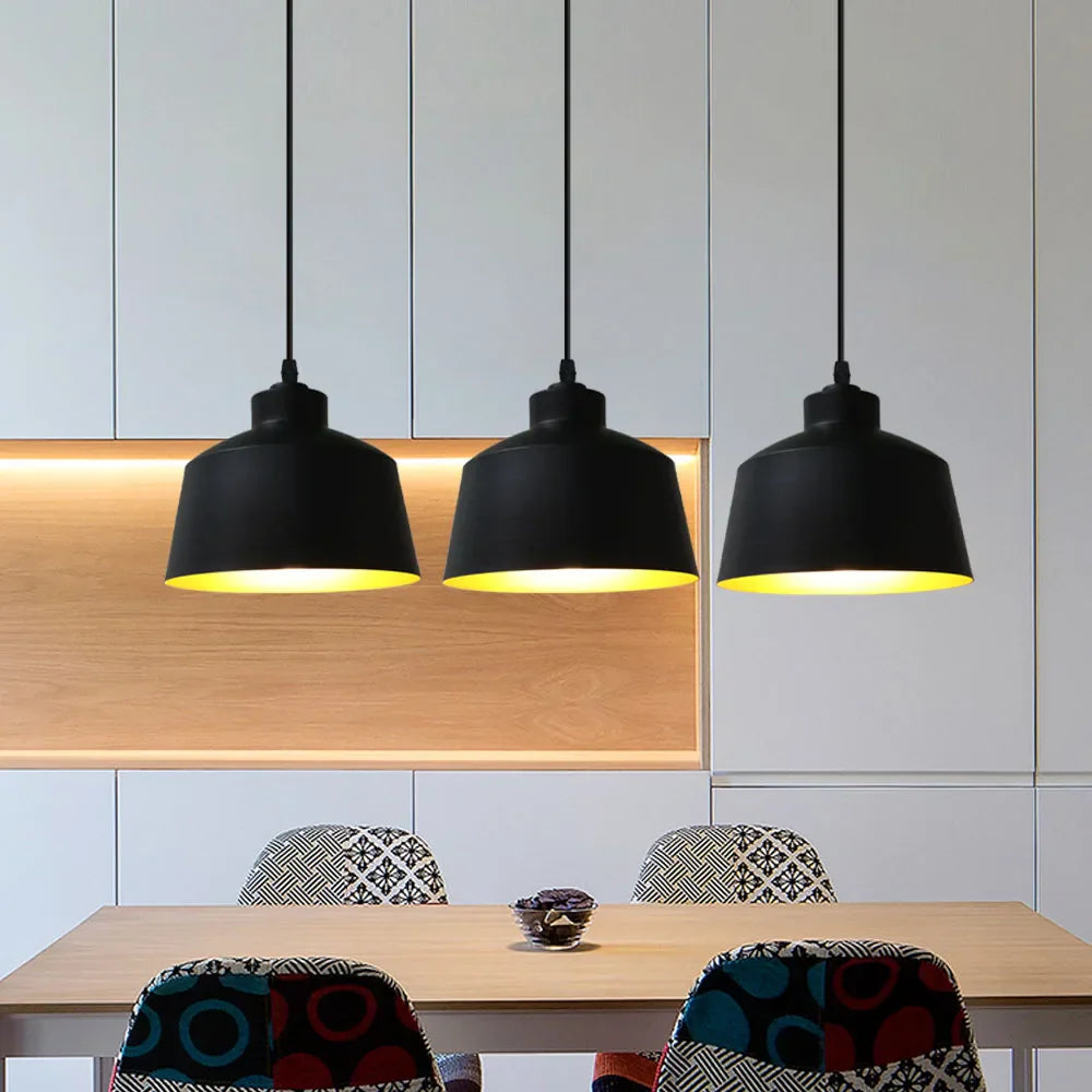 Nordic Loft Pendant Lights for Dining Room Kitchen Island E27