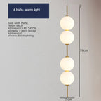 Glass Ball LED Pendant Lamps - Warm Milky White Hanging Lights