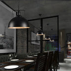 Iron Pendant Light Vintage Loft Bar Lighting Nordic Handing Lampshade