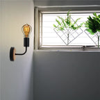 Modern Nordic Wooden Sconce Wall Lamp Indoor Home Light Fixture