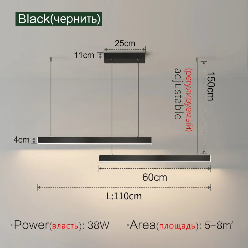 Nordic Dining Table Lamp: Creative & Modern Chandelier for Dining Room