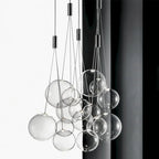 Bubble Glass Pendant Light: Stylish Nordic Home Decor Lighting