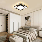 Geometry LED Ceiling Light: Modern Nordic Light Luxury for Living Room Decor