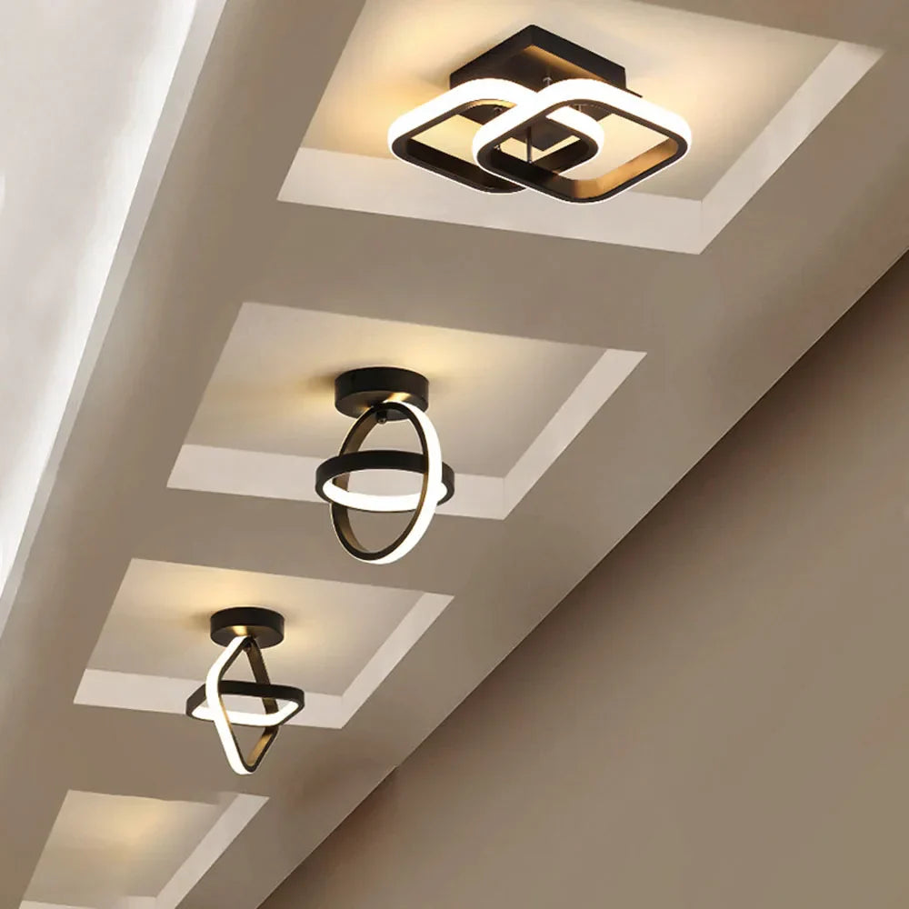 Modern LED Ceiling Lamp for Indoor Lighting Minimalist Chandelier