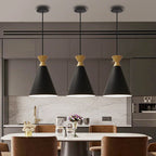 Nordic Aluminum Pendant Lights Modern E27 LED Hanging Kitchen Lamps Fixtures