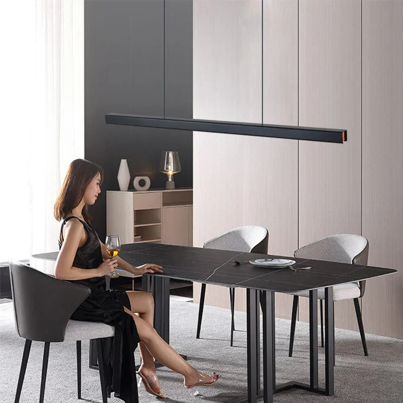 LED Dining Chandelier: Nordic Style Hanging Lights for Home, Office, and Bar