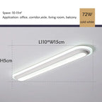 Modern Minimalist Long Aisle LED Ceiling Lamp