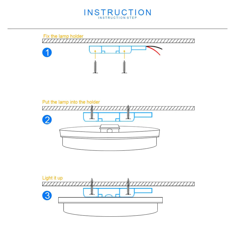 LED Ceiling Light: Modern Ultra-thin Panel, 6-48W, Surface Mounted for Living Room