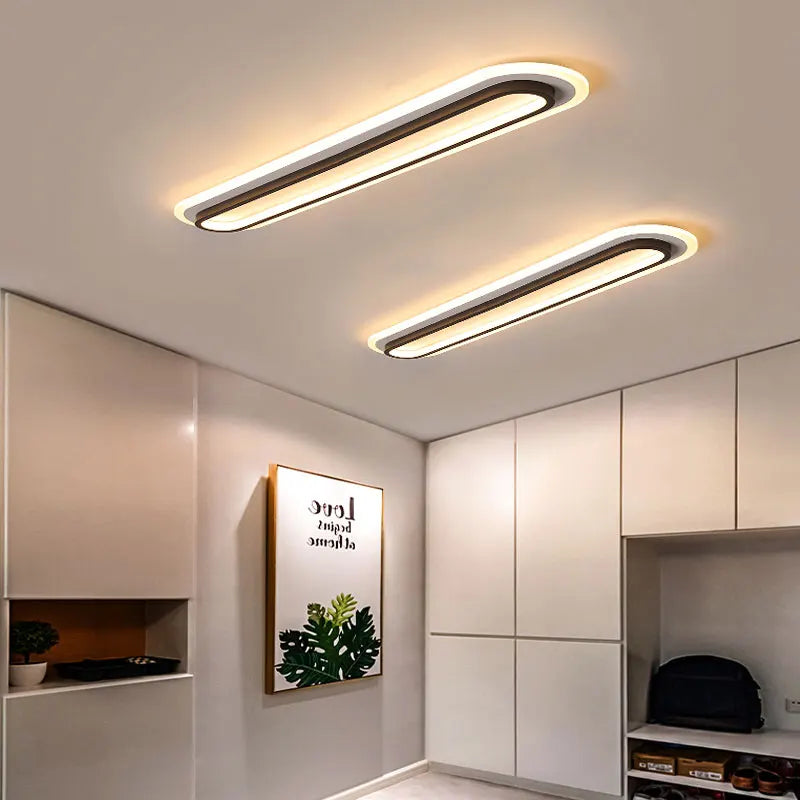 Modern Minimalist Long Aisle LED Ceiling Lamp
