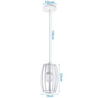 Industrial Pendant Lights: Modern LED Hanging Lamps for Home Living Room Kitchen Decor